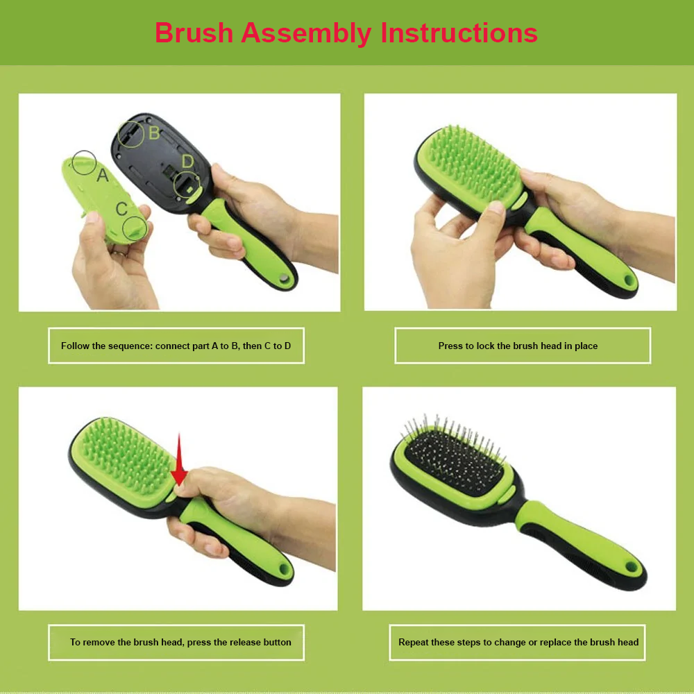 FurEase Detangling & Deshedding Comb