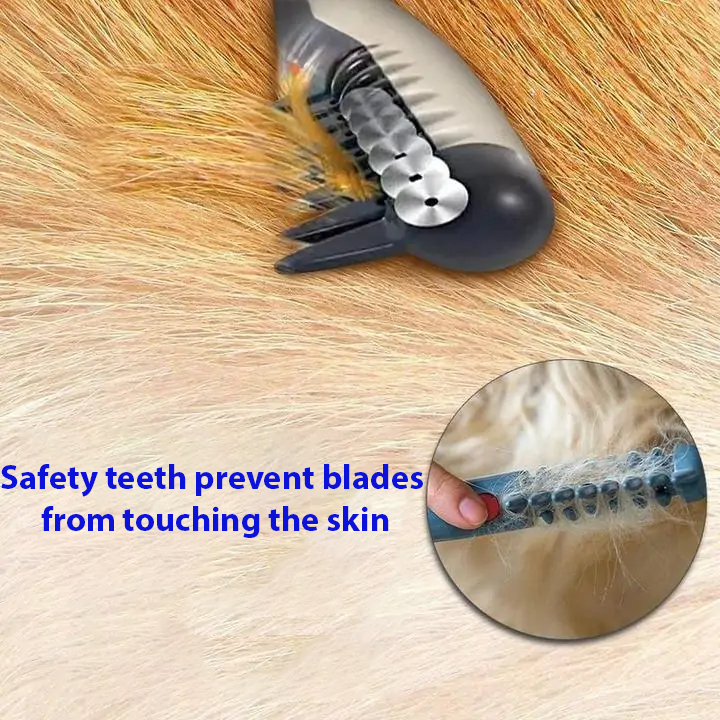 SafeTrim Electric Pet Brush