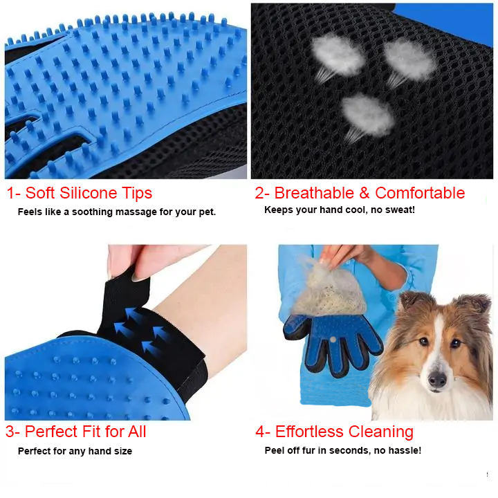 Pet Grooming Glove