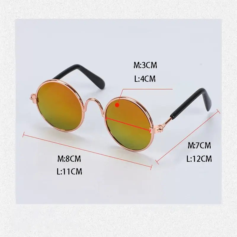 PetChic Vintage Round Sunglasses