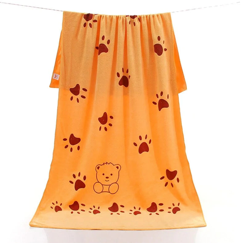 PawSoft Pet Drying Towel Wrap