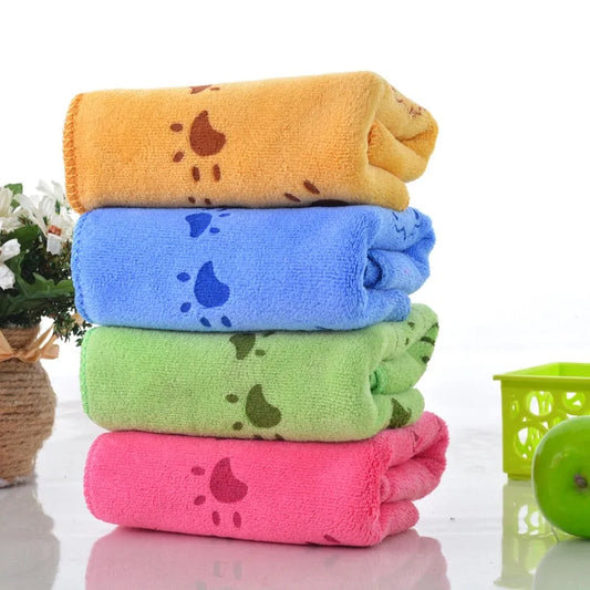 PawSoft Pet Drying Towel Wrap