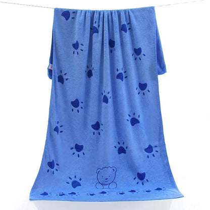 PawSoft Pet Drying Towel Wrap